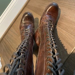 Bed Stu lace up riding boots